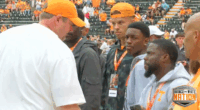 VIDEO: Kevin Hart spotted at Tennessee game during son's track and field visit