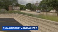 Vernon Hill Jewish congregation comes together after antisemitic vandalism at Congregation Or Shalom synagogue on Hawthorn Parkway
