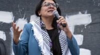 Watch: Rashida Tlaib Goes on Foul-Mouthed Rant at Pro-Hamas Event Where Speakers Called America ‘Evil’