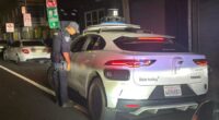 Waymo pulled over by police officer during DUI enforcement operation