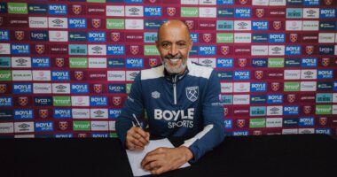 West Ham appoint Nuno Espirito Santo as manager after sacking Graham Potter - as former Nottingham Forest boss signs three-year deal at the club
