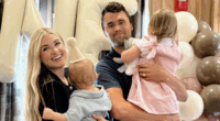 Charlie Kirk, his wife Erika Frantzve and his two children.