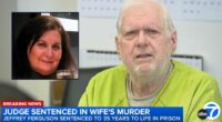 Wife-killing judge tries getting special perks at sentencing