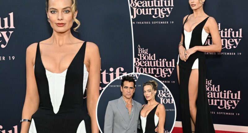 ‘A Big Bold Beautiful Journey’ NY premiere red carpet: Margot Robbie, Colin Farrell and more