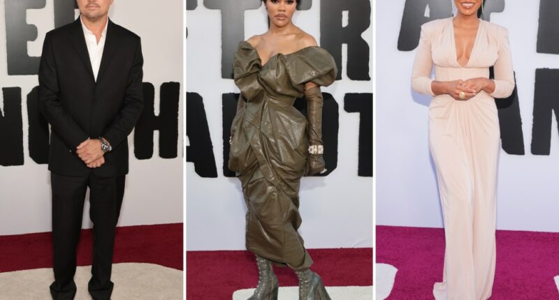‘One Battle After Another’ LA premiere red carpet: Leonardo DiCaprio, Teyana Taylor and more