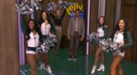 ‘Live’ Welcomes Members of the Philadelphia Eagles Cheerleading Squad After Tampa Bay Buccaneers Fan Mark Consuelos Loses a Bet to Eagles Fan Kelly Ripa: “Mark Still Somehow Seems to Be Winning”