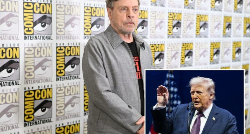 ‘Star Wars’ star Mark Hamill says he’s ashamed that America voted for Trump twice