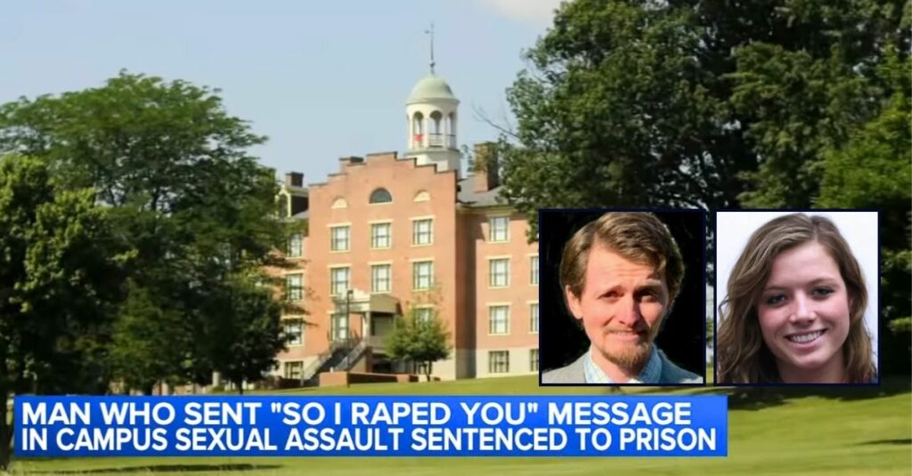 ‘Creepy’ jock who sent Facebook DM to rape victim sentenced