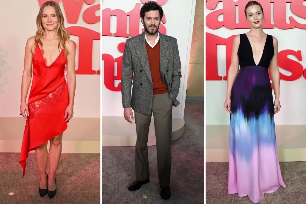 ‘Nobody Wants This’ Season 2 premiere red carpet: Kristen Bell, Adam Brody, Leighton Meester and more