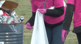 'Pink Picker Uppers' cleaning up after Illini tailgates, raise breast cancer awareness