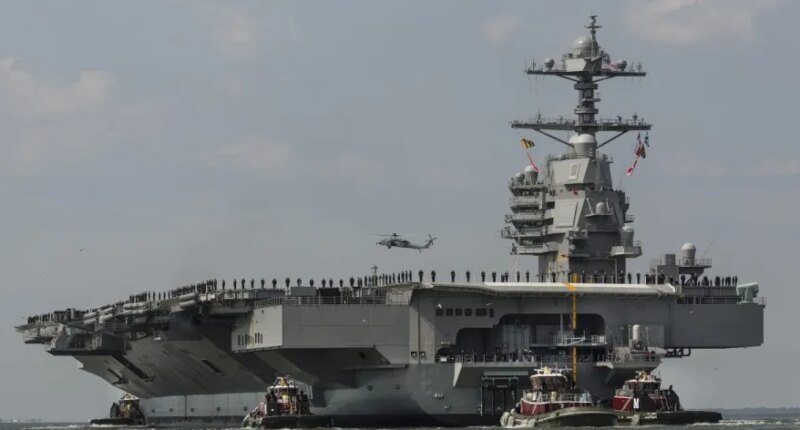 Pentagon sends largest aircraft carrier to Caribbean amid boat strikes
