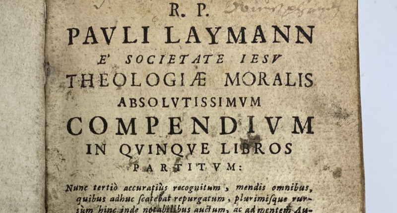 17th century book found in university donation bin