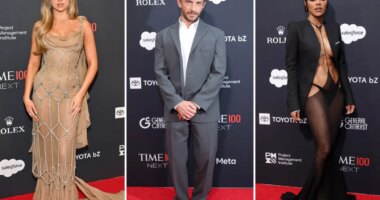 2025 TIME100 Next red carpet: Tate McRae, Jonathan Bailey, Teyana Taylor and more
