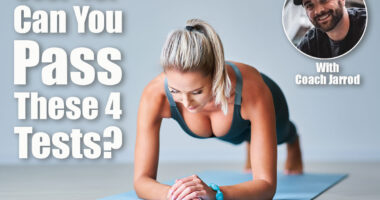 Adult woman practising yoga at home. 4 Bodyweight Tests That Show If Your Body Is Aging Faster Than Your Years After 40. Cover