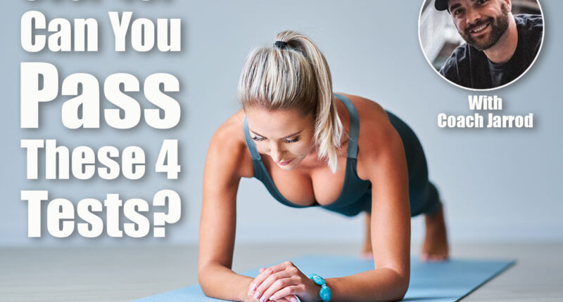 Adult woman practising yoga at home. 4 Bodyweight Tests That Show If Your Body Is Aging Faster Than Your Years After 40. Cover