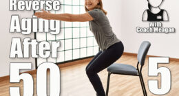 Middle age caucasian woman smiling confident training at sport center. 5 Standing Exercises That Reverse Aging Better Than Gym Workouts After 50. Cover