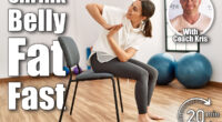 6 Chair Moves That Shrink Stubborn Belly Fat Faster Than Crunches After 50