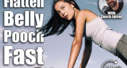 Strength training inclined planking fitness woman working out core with angled push up exercise on rock. Asian athlete exercising with body weight exercises for toned body. Panorama banner. 7 Kitchen-Counter Exercises That Shrink Belly Pooch After 50. Cover