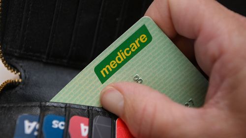 A Medicare card.