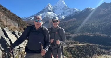82-year-old man becomes oldest person to climb to Mt. Everest base camp