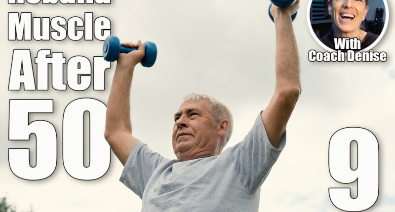 Senior man working out outdoors. Person lifting dumbbells. Old male exercising at park. Healthy people lifestyle. Active sport training. Older elderly sportsman doing fitness exercise. Workout session. 9 Essential Exercises for Men To Prevent Muscle Loss After 50 – UPDATE Cover