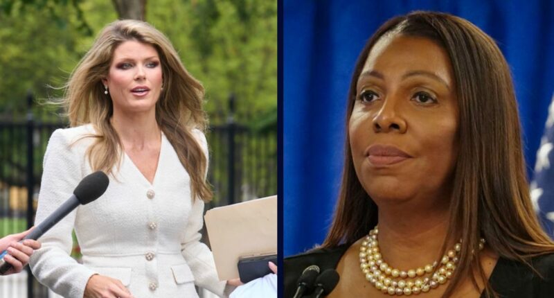 AG James asks judge to stop Lindsey Halligan from talking