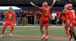 AP Poll: Illinois falls out of Top 25