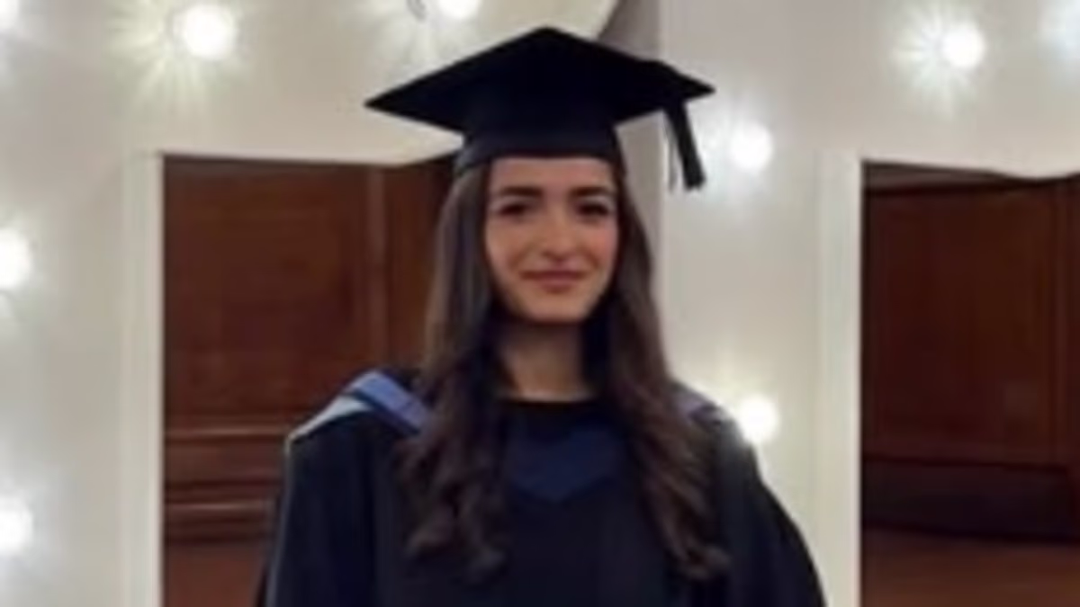 Amal Clooney's lookalike niece Mia graduates from law school