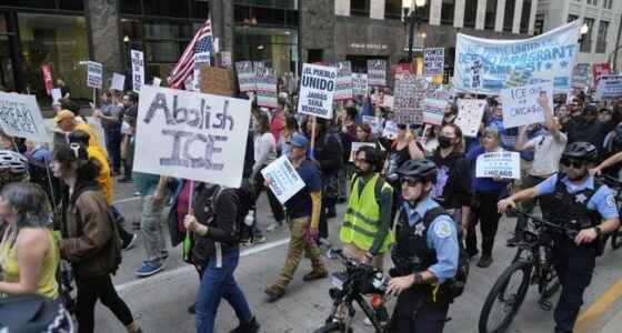 Anti-ICE Mob Attacks Security Protecting Legacy Media, and IL Dems Coin a New Moniker, 'Chicago Dad'