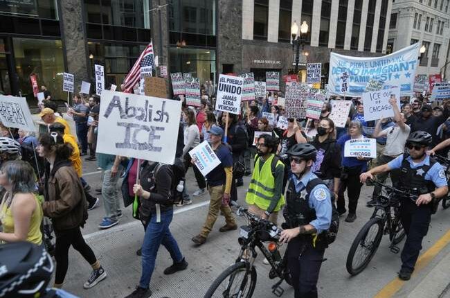 Anti-ICE Mob Attacks Security Protecting Legacy Media, and IL Dems Coin a New Moniker, 'Chicago Dad'