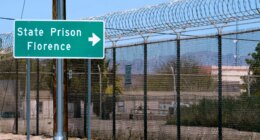 FILE = The Arizona State Prison is shown Wednesday, March 19, 2025 in Florence, Ariz. (AP Photo/Darryl Webb,File)