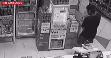 The armed thugs stormed an Fortune Asian Supermarket at Northland shopping centre in Preston just after 7pm yesterday, armed with a cricket bat and a crowbar.