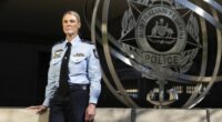Australian Federal Police Commissioner Krissy Barrett.