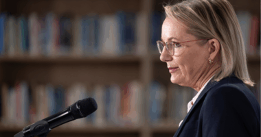 Opposition Leader Sussan Ley delivers a speech at the Centre for Independent Studies. Monday 20th October 2025.