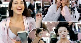 Backstage at the Victoria’s Secret Fashion Show 2025: How models are getting ready for the runway