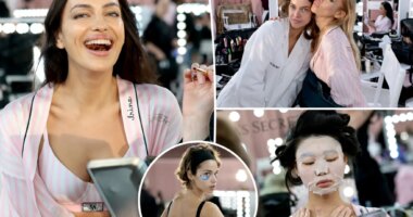 Backstage at the Victoria’s Secret Fashion Show 2025: How models are getting ready for the runway