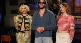 Bad Bunny kicks off 'SNL' 51st season with a group of new faces and jabs at his Super Bowl critics