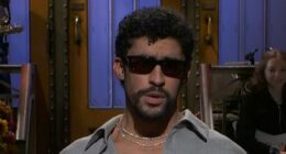 Bad Bunny's opening monologue is crashed by Jon Hamm on SNL