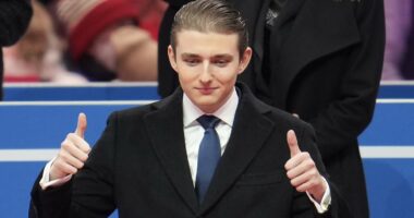 Barron set for top job as Trump takes control of platform used by 150m