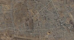 Before and after images show devastating destruction in Gaza
