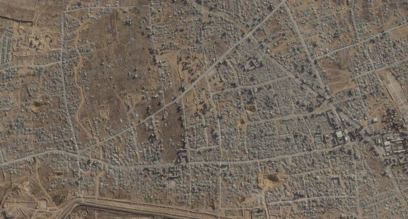 Before and after images show devastating destruction in Gaza