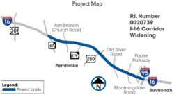 Biggest I-16 Widening in Years to Ease Growth by 2027