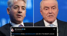 Bill Ackman says Curtis Sliwa must drop out of NYC race — or Zohran Mamdani will be next mayor