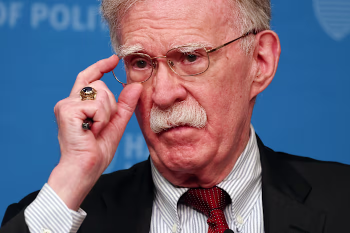 Bolton is expected to surrender after indictment over his handling of classified information
