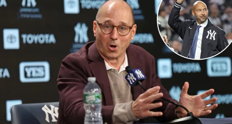 Brian Cashman calls out Derek Jeter's 'sad' comments on Yankees