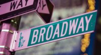 FILE - A Broadway street sign appears in Times Square, in New York on Jan. 19, 2012. (AP Photo/Charles Sykes, File)