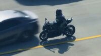 California suspect accused of shooting, killing deputy crashes motorcycle during highway pursuit