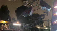 Carnival ride malfunction