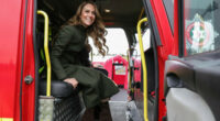 Catherine, Princess of Wales wanted 'sirens on' during fire engine ride