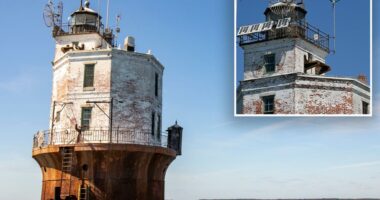 Centuries-old Virginia lighthouse home hits the market for $450K— but you'll need a boat to get there